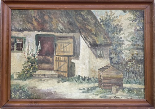 ölbild sigrid bech knudsen - Ölbild,