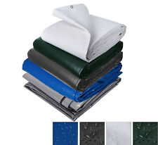 180g/m² Abdeckplane Gewebeplane Bootsplane Bauplane Holzplane Garten Ösen #351-1