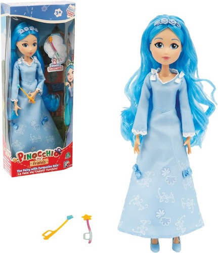 Puppe blaue fee pinocchio 30cm - puppe,