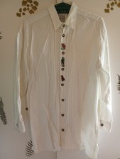 Trachtenhemd weiß Gr. 44
