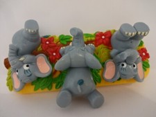 Für Kinder / Elefanten Handtuchhalter - 12,5 x 8 cm Groß