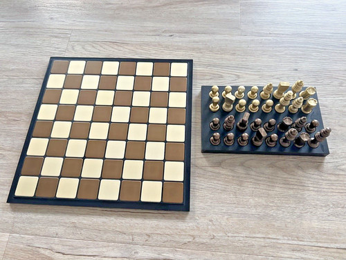 Schachbrett alu schachspiel - schachbrett,