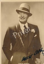 100% Original Autogramm Autograph Hans Albers Schauspieler L1.03
