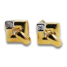 Ohrstecker Ohrschmuck Diamant 585 Gold 14 Kt Gelbgold Wert 650,-