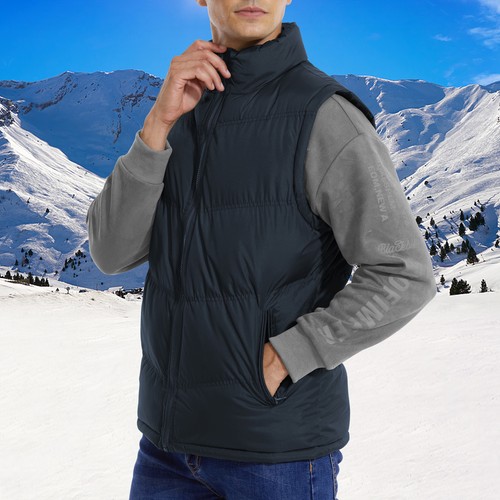 Herren weste steppweste - weste, jacke