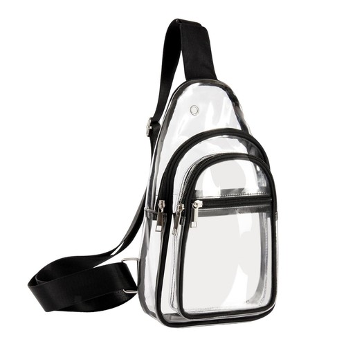 Durchsichtige schultertasche - durchsichtige,