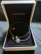Pandora Leder Kette Charm