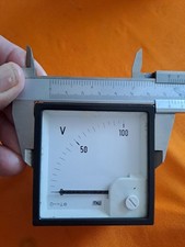 Einbaumessgeräte, Panelmeter (Spannung, Strom) diverse Messbereiche, Voltmeter
