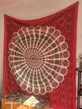 Wandteppich/ Wandtücher Red