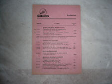 Trix Express Preisliste von