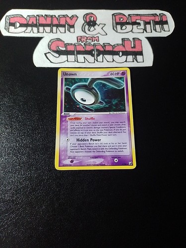 Pokemon karte unown ex - pokemon,