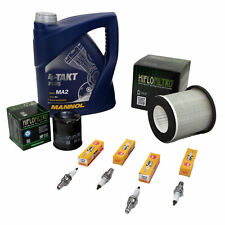 Wartungspaket 4L Öl für Yamaha XJ 600 Diversion XJ Luftfilter+Ölfilter+Zündkerze