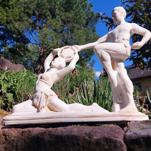 Jugendstil steinfigur - jugendstil,