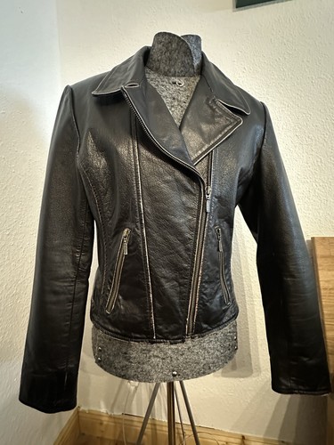 Jacke biker leder - damen, gipsy