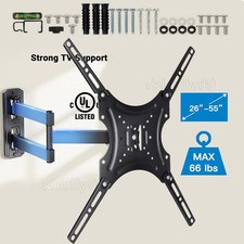 TV Wandhalterung Wandhalter LCD LED Fernseher 32-55 Zoll schwenkbar neigbar 30kg