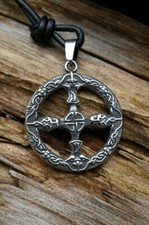 Anhänger Sonnenrad Ornamente