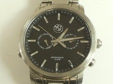(ref107W) Herren BMW Armbanduhr mit neuer Batterie