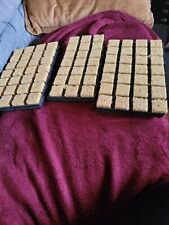 Aussaatschale Mineralwolle 77 Stück 35x35x40mm Anzuchtwannen Set