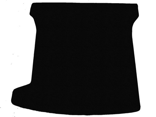 Schwarz kofferraummatte - schwarz,