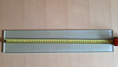 Glasablage design mattes glas - glasablage,