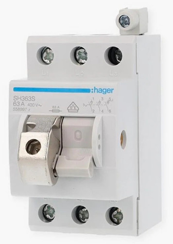 Hager sh363s lasttrennschalter - hager,