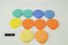 10x Tupperware Ersatzdeckel 3219A geschlossen Junge Welle Becher