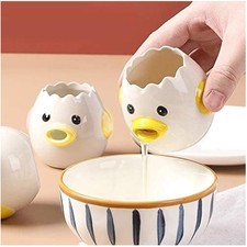 Eiertrenner Keramik Huhn, Egg