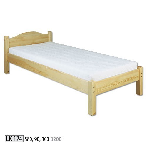 Bett massivholz 100x200 - bett,