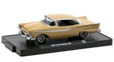FORD Fairlane 500 - 1957 - ocker - M2 1:64