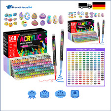 Acrylmarker 168 Farben 1-5 mm