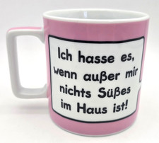 Kaffe Tasse Becher Trink Tasse mit Sprüchen SheepWorld Schaf Motiv süß rosa