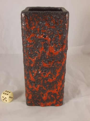 Fohr fat lava keramik vase - lava,