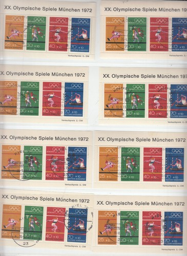 Brd stück olympia block - ,