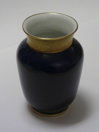 Vase echt kobalt blau - echt,