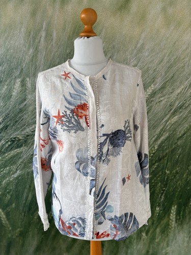 Malvin leinen bluse - leinen,