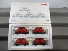 Märklin H0 4514 Güterwagen Set "Silowagen" 4.-teilig der WLE in OVP