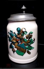 Bierkrug Zinndeckel