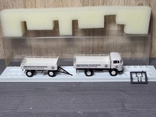 (3646) Brekina 4811 Mercedes 328 Hängerzug "ALPIRSBACHER KLOSTERBRÄU" in OVP