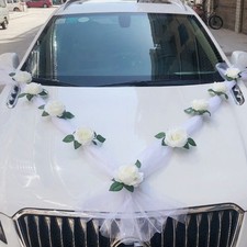 Auto Schmuck Deko Hochzeit