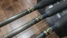3x Daiwa Kevin Nash 12ft 2lbs