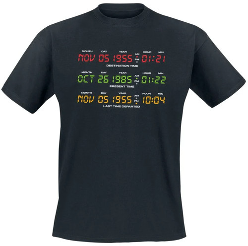 Zurück die zukunft shirt - in,