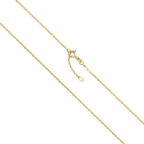 Collier 333 gold ankerkette - collier,