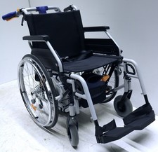 Rollstuhl Bischoff B+B S-Eco 300 SB 48cm mit Alber Movilino Schiebehilfe TFS409