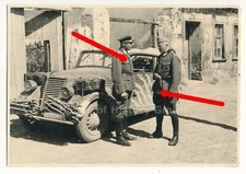 136013, Foto, Pkw Typ Borgward 2300 Cabrio, mit Tarnlackierung, Winter Camo