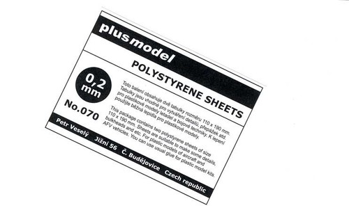 Plus model plastik platten - plastik,