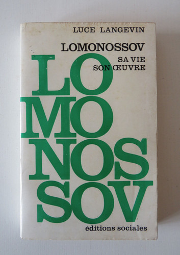Lomonossow sein leben - sein, leben,