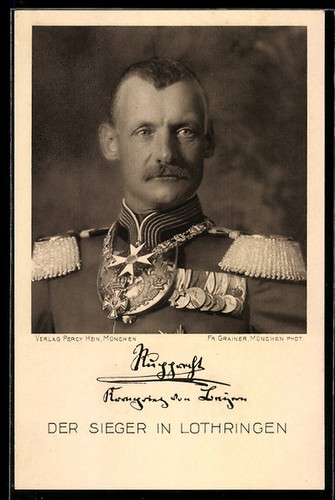 Kronprinz rupprecht von - ak,