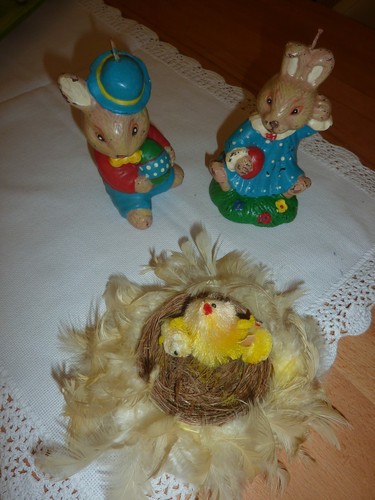 Oster kerzen maus und - 2, hase