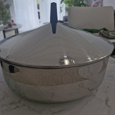 Alessi FALSTAF Topf 4 L  Italy Pl Alessandro Mendini 1989 Edelstahl Induction