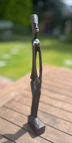 Afrikanische holz figur höhe - afrikanische,